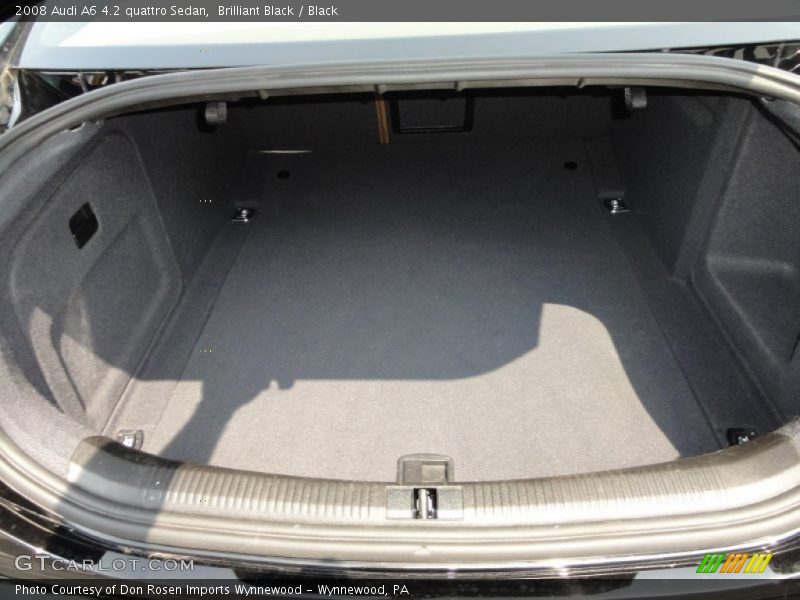 Brilliant Black / Black 2008 Audi A6 4.2 quattro Sedan