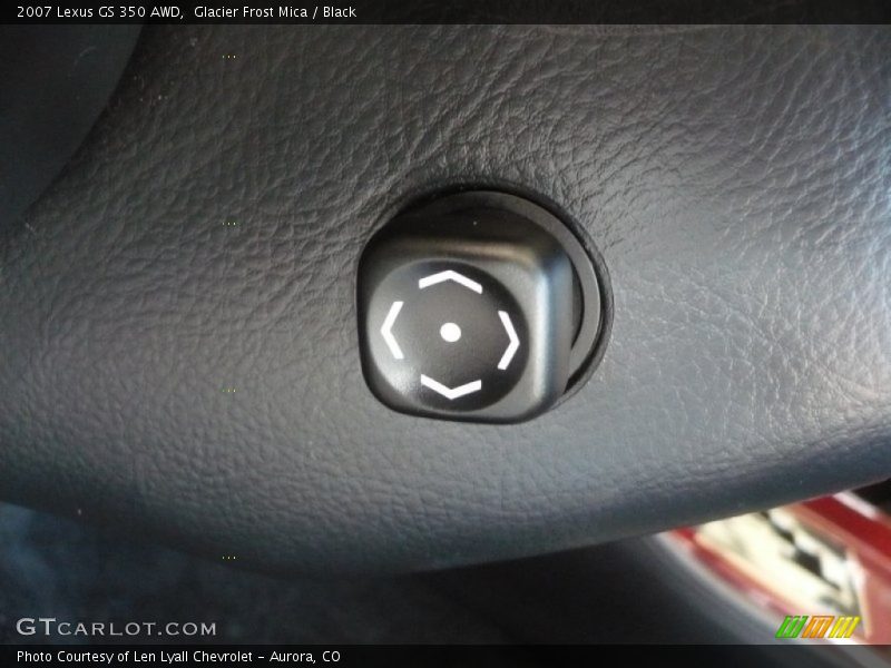 Glacier Frost Mica / Black 2007 Lexus GS 350 AWD