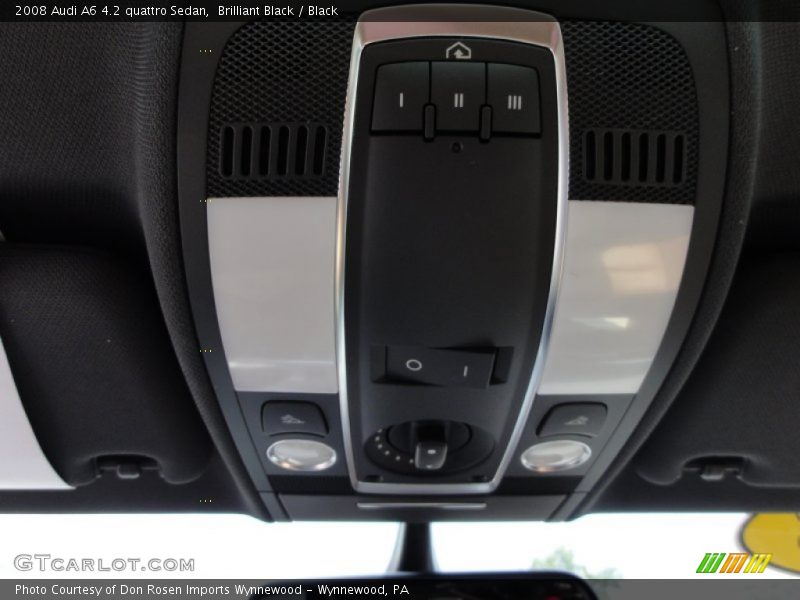 Brilliant Black / Black 2008 Audi A6 4.2 quattro Sedan