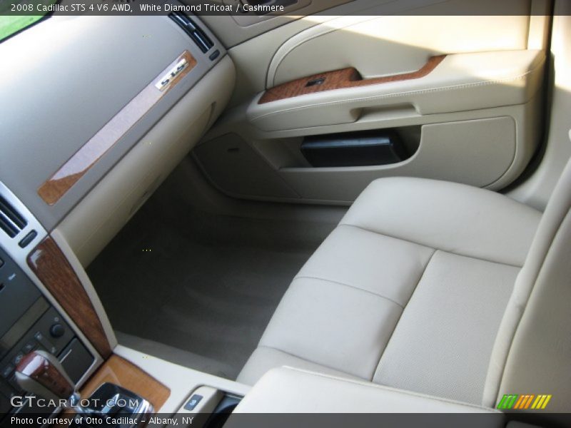 White Diamond Tricoat / Cashmere 2008 Cadillac STS 4 V6 AWD