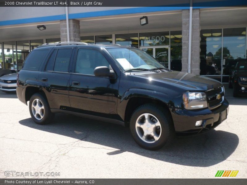 Black / Light Gray 2008 Chevrolet TrailBlazer LT 4x4