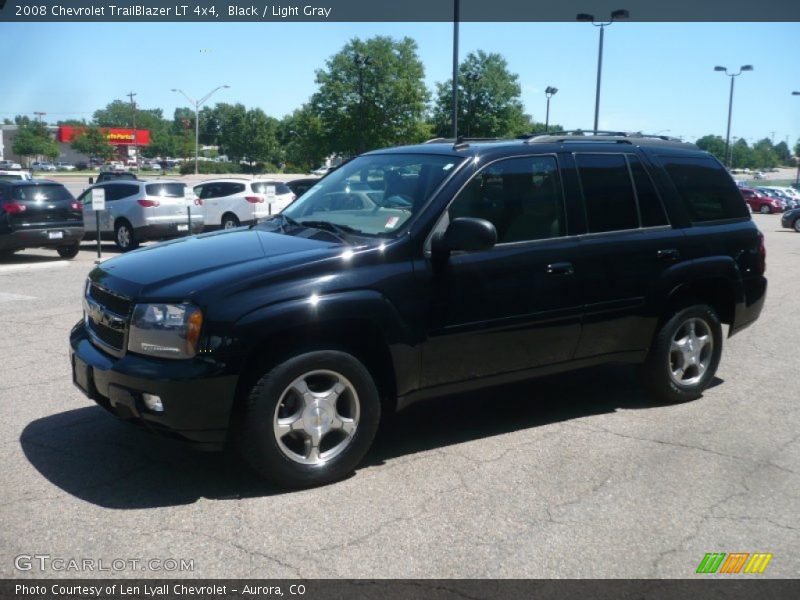Black / Light Gray 2008 Chevrolet TrailBlazer LT 4x4
