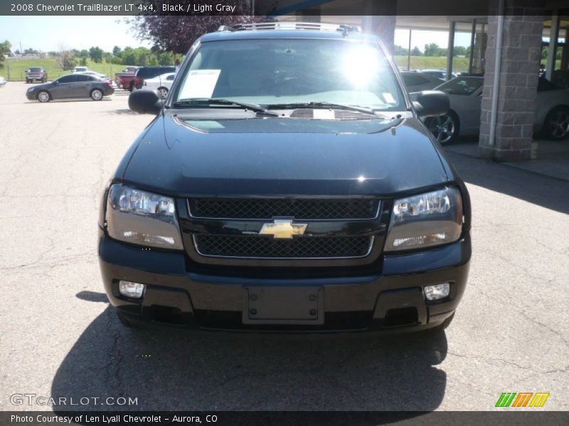 Black / Light Gray 2008 Chevrolet TrailBlazer LT 4x4