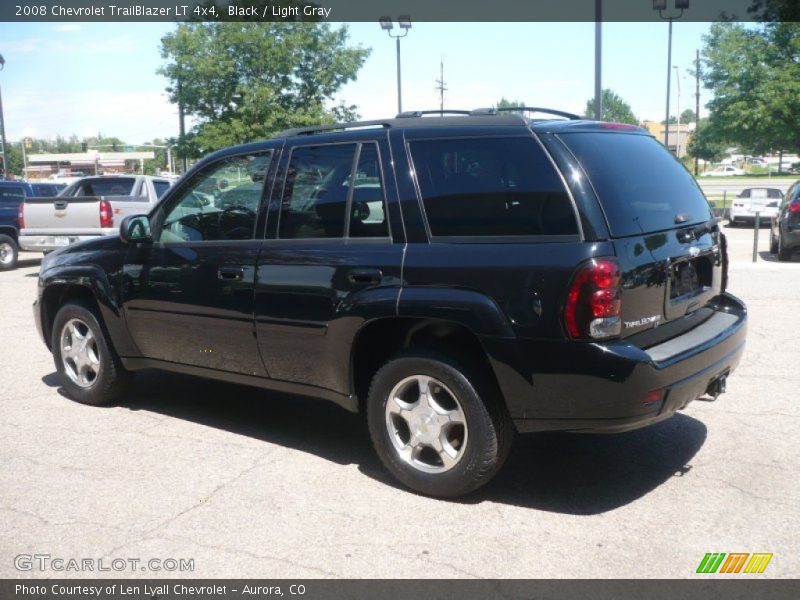 Black / Light Gray 2008 Chevrolet TrailBlazer LT 4x4