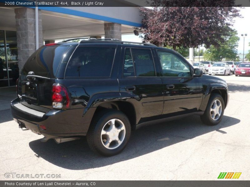 Black / Light Gray 2008 Chevrolet TrailBlazer LT 4x4