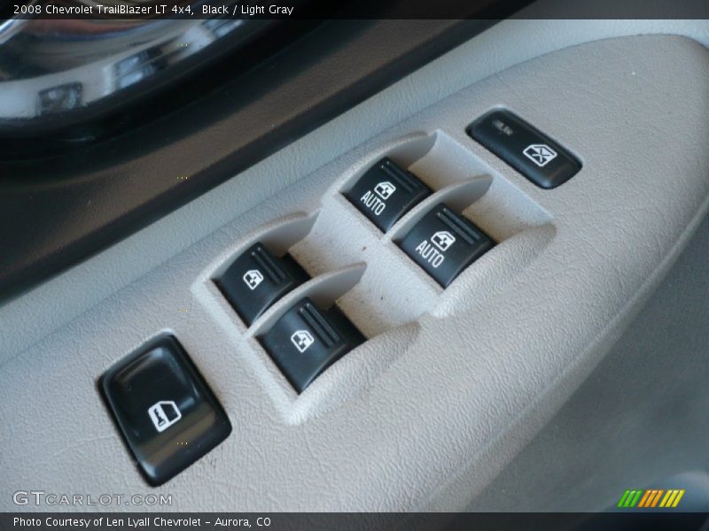 Black / Light Gray 2008 Chevrolet TrailBlazer LT 4x4