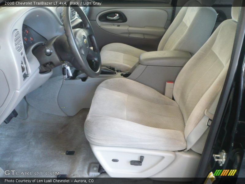 Black / Light Gray 2008 Chevrolet TrailBlazer LT 4x4