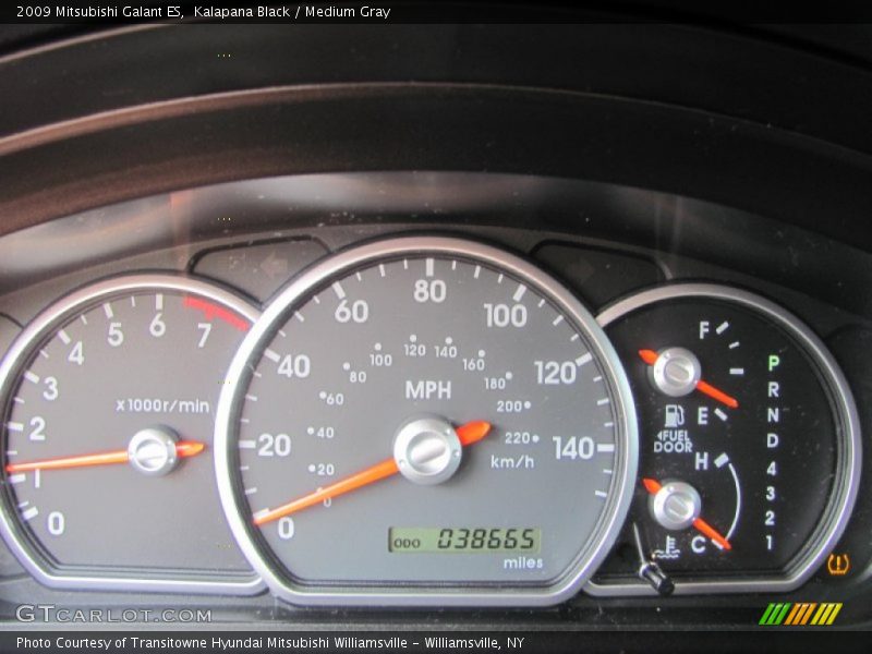 Kalapana Black / Medium Gray 2009 Mitsubishi Galant ES