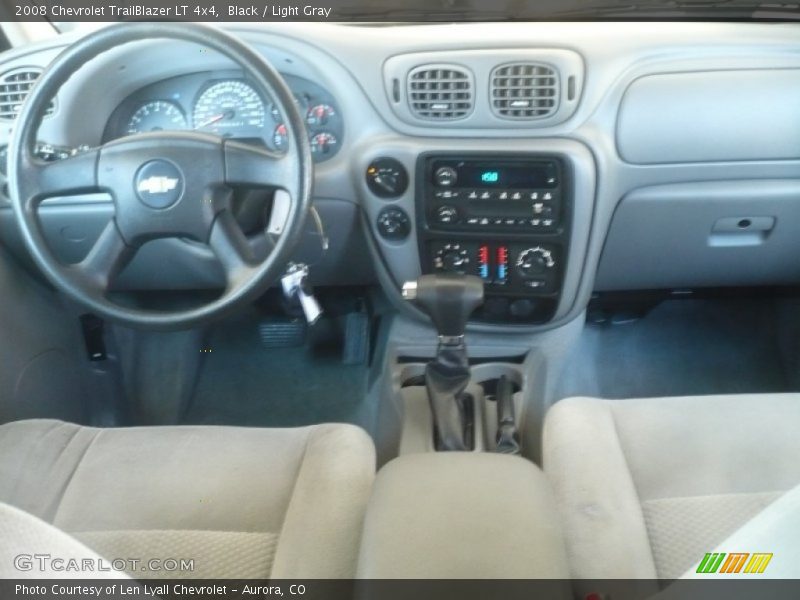 Black / Light Gray 2008 Chevrolet TrailBlazer LT 4x4