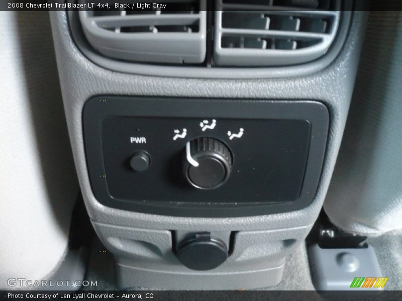 Black / Light Gray 2008 Chevrolet TrailBlazer LT 4x4