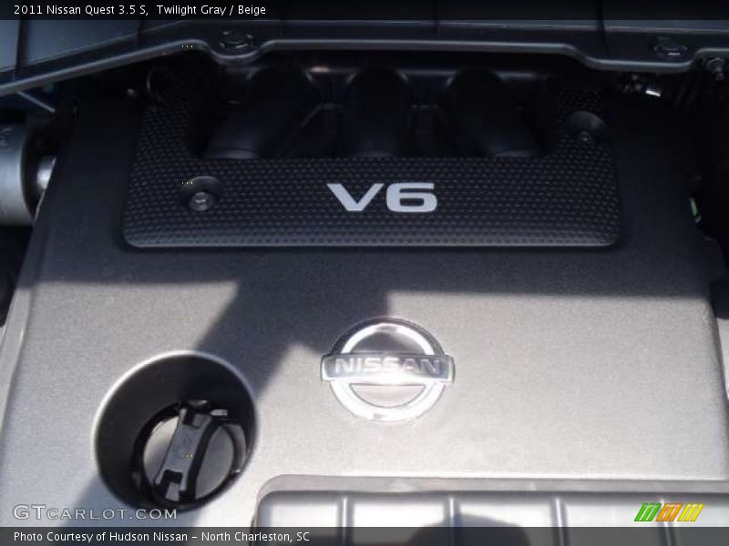 Twilight Gray / Beige 2011 Nissan Quest 3.5 S
