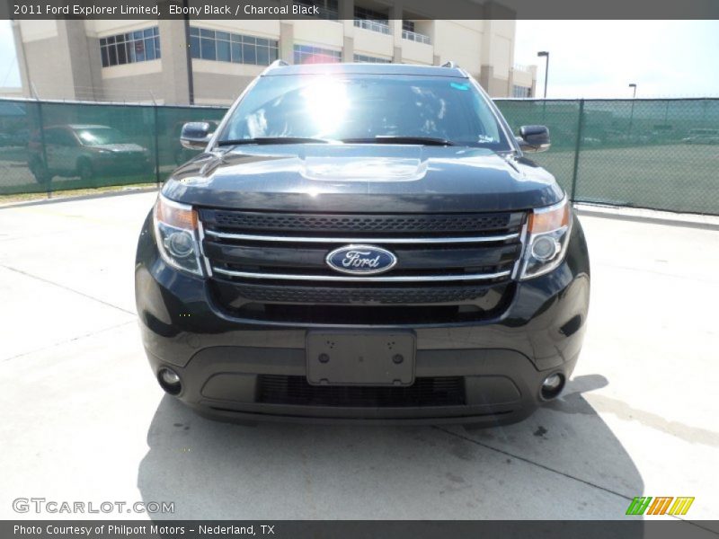 Ebony Black / Charcoal Black 2011 Ford Explorer Limited