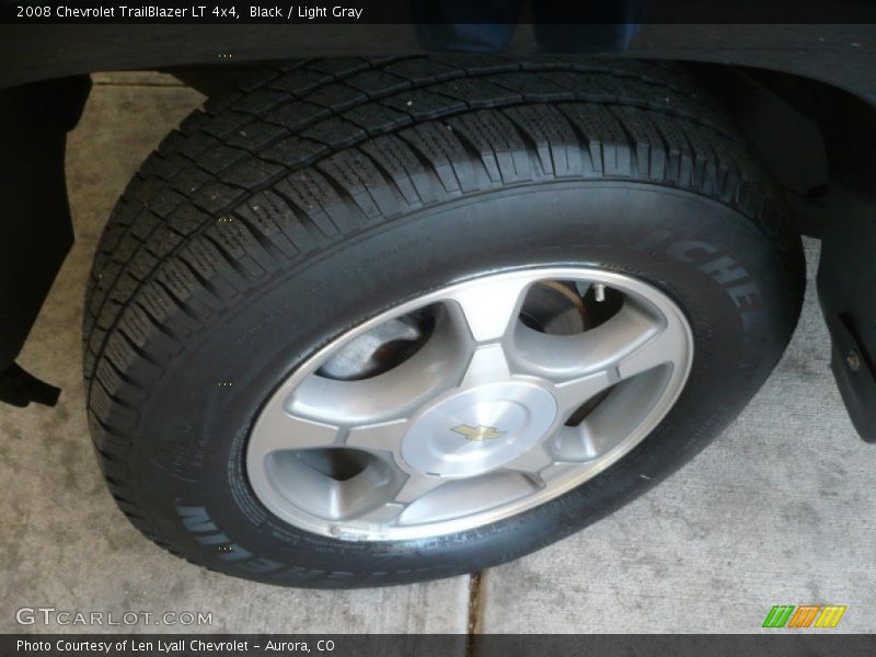 Black / Light Gray 2008 Chevrolet TrailBlazer LT 4x4