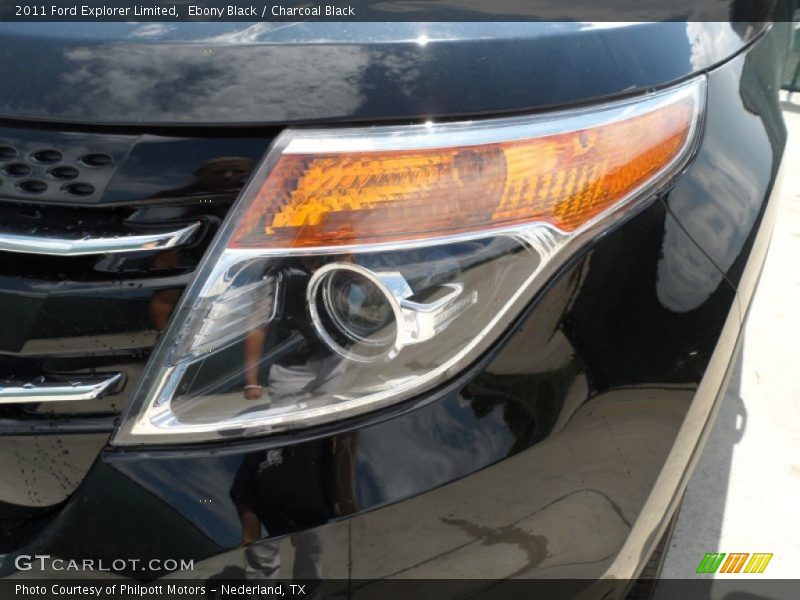 Ebony Black / Charcoal Black 2011 Ford Explorer Limited