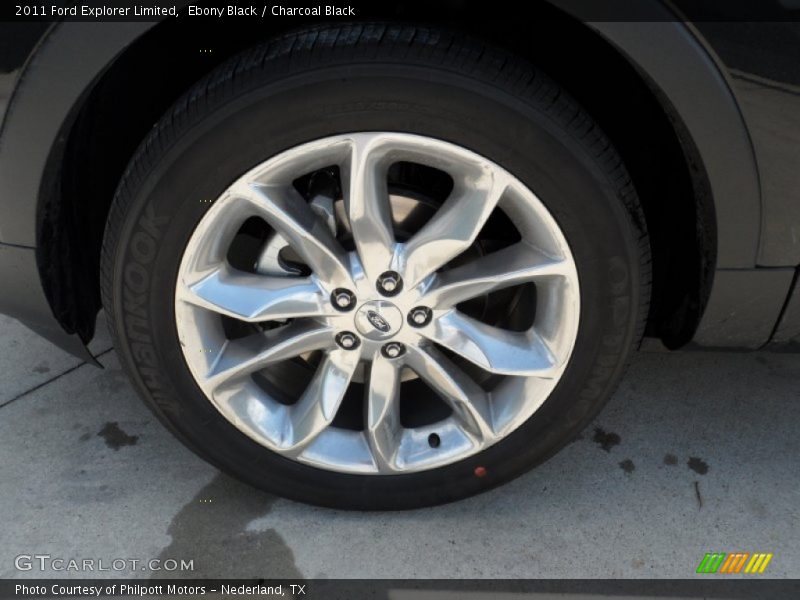 Ebony Black / Charcoal Black 2011 Ford Explorer Limited