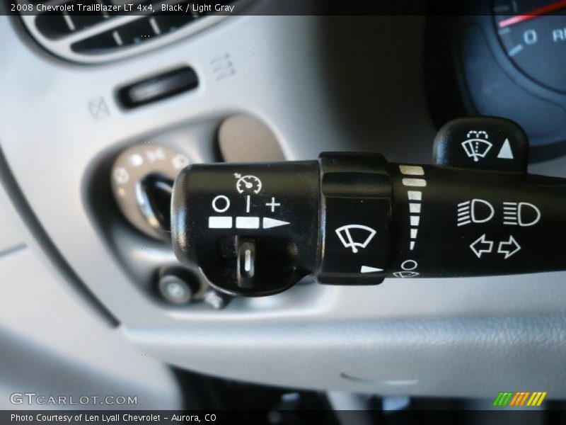 Black / Light Gray 2008 Chevrolet TrailBlazer LT 4x4