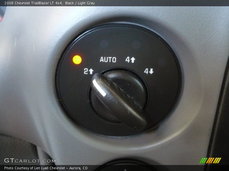 Black / Light Gray 2008 Chevrolet TrailBlazer LT 4x4
