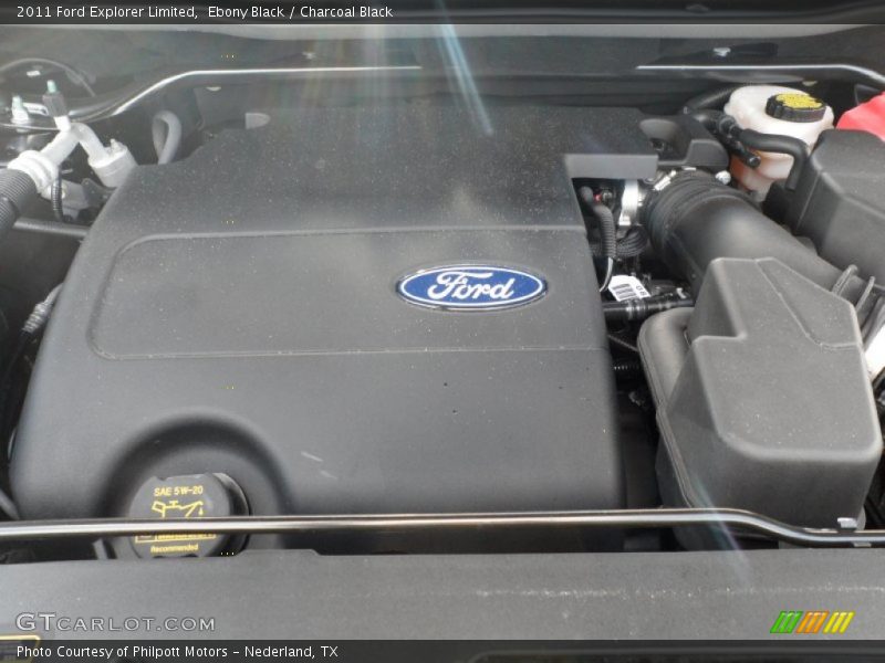 Ebony Black / Charcoal Black 2011 Ford Explorer Limited