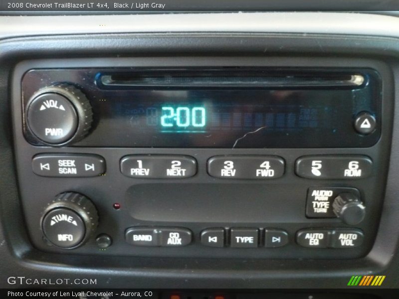 Black / Light Gray 2008 Chevrolet TrailBlazer LT 4x4