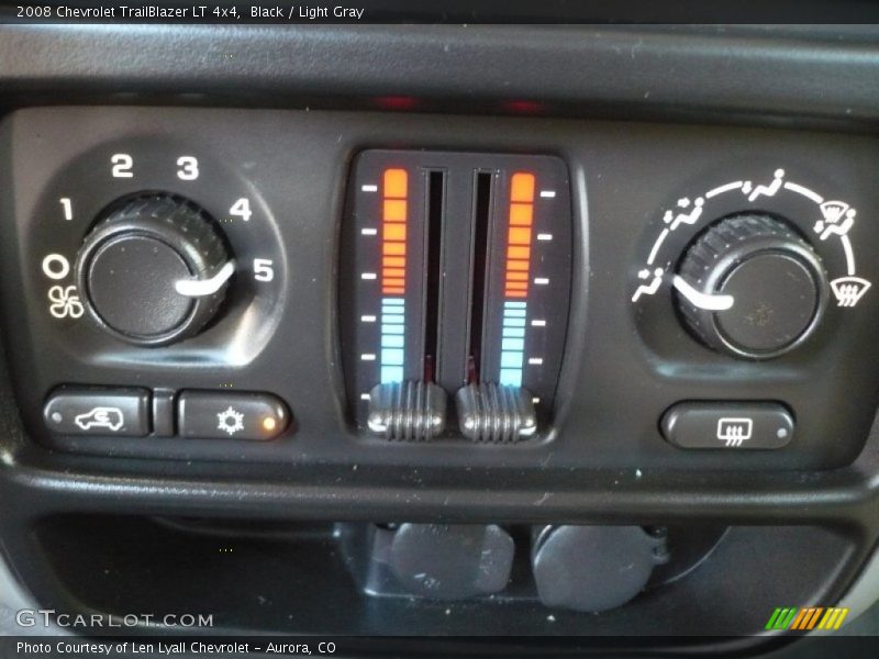 Black / Light Gray 2008 Chevrolet TrailBlazer LT 4x4
