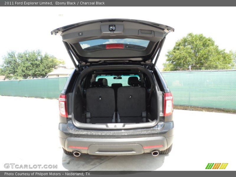Ebony Black / Charcoal Black 2011 Ford Explorer Limited