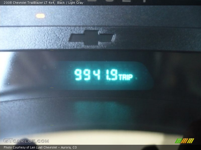 Black / Light Gray 2008 Chevrolet TrailBlazer LT 4x4