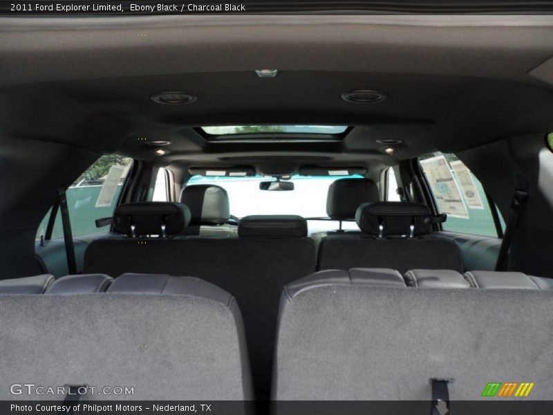 Ebony Black / Charcoal Black 2011 Ford Explorer Limited