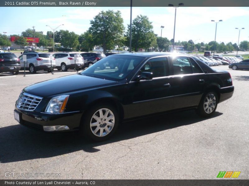 Black Raven / Ebony 2011 Cadillac DTS Premium