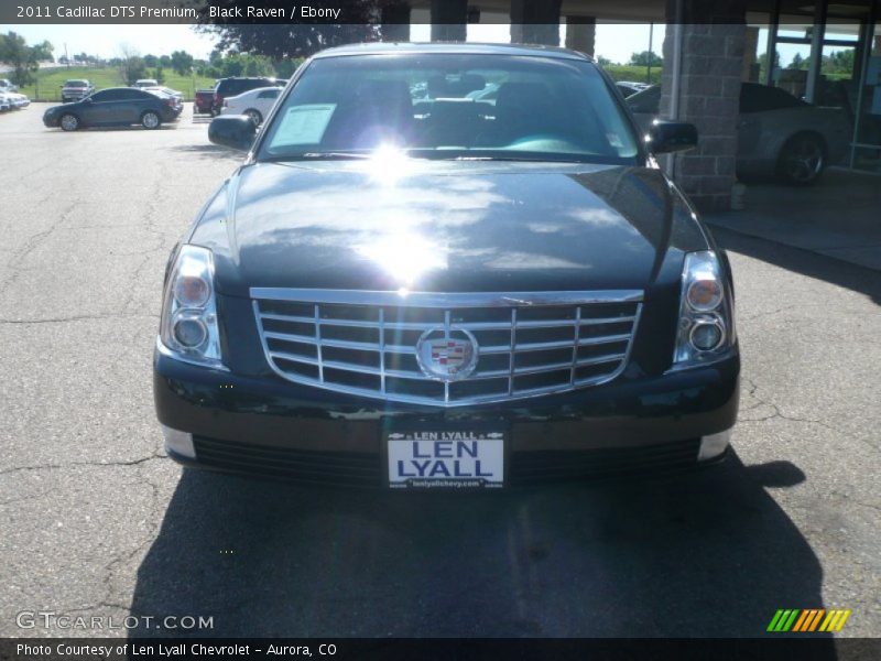 Black Raven / Ebony 2011 Cadillac DTS Premium