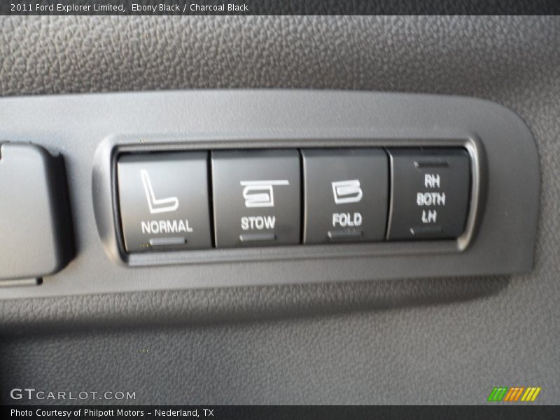 Ebony Black / Charcoal Black 2011 Ford Explorer Limited