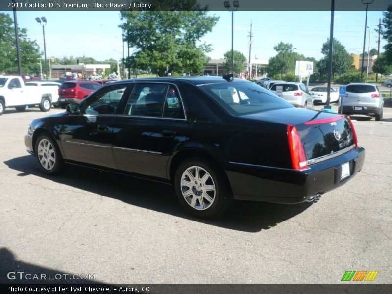 Black Raven / Ebony 2011 Cadillac DTS Premium