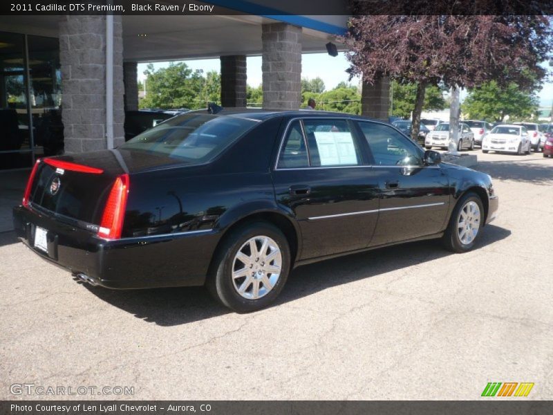 Black Raven / Ebony 2011 Cadillac DTS Premium