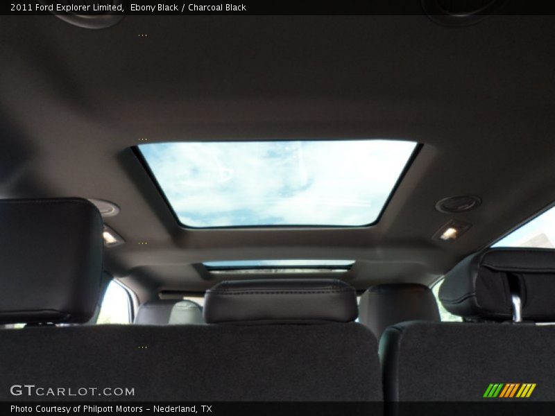Ebony Black / Charcoal Black 2011 Ford Explorer Limited