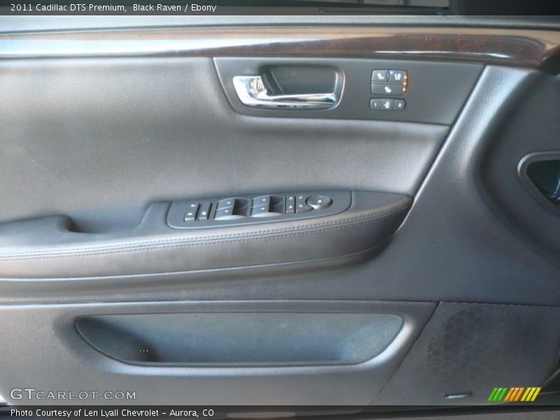 Black Raven / Ebony 2011 Cadillac DTS Premium