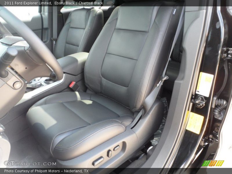 Ebony Black / Charcoal Black 2011 Ford Explorer Limited