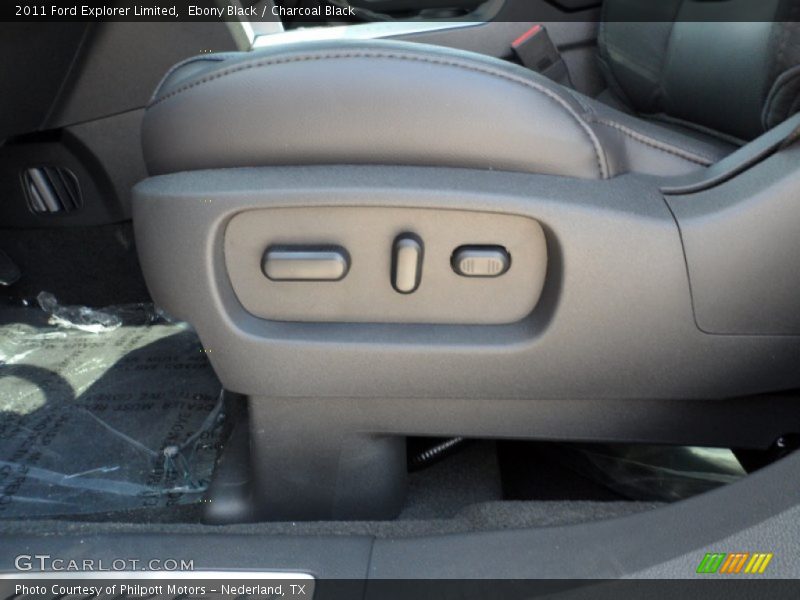 Ebony Black / Charcoal Black 2011 Ford Explorer Limited