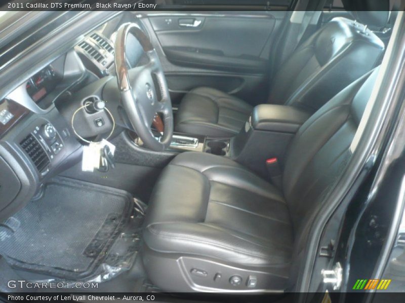 Black Raven / Ebony 2011 Cadillac DTS Premium