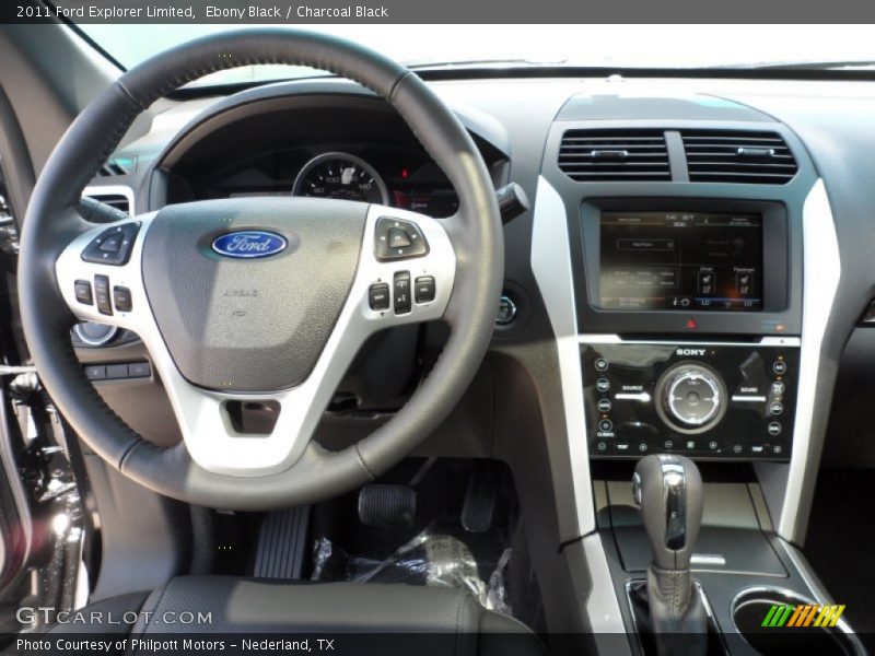 Ebony Black / Charcoal Black 2011 Ford Explorer Limited