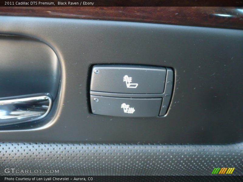 Black Raven / Ebony 2011 Cadillac DTS Premium