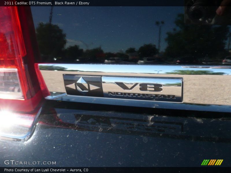 Black Raven / Ebony 2011 Cadillac DTS Premium