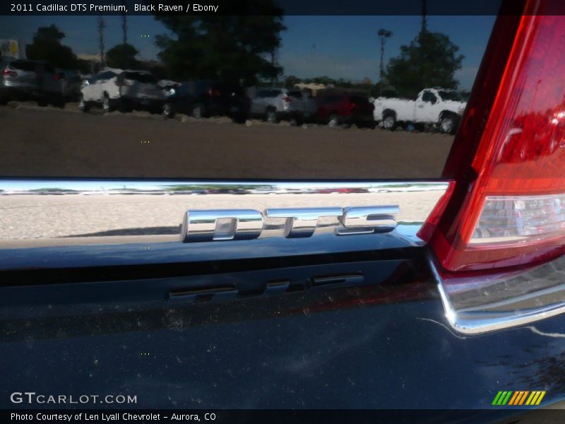 Black Raven / Ebony 2011 Cadillac DTS Premium