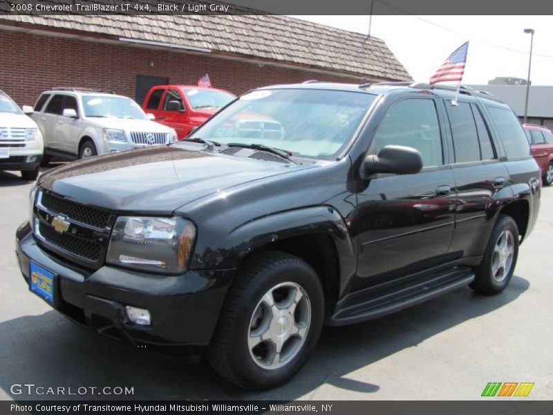Black / Light Gray 2008 Chevrolet TrailBlazer LT 4x4