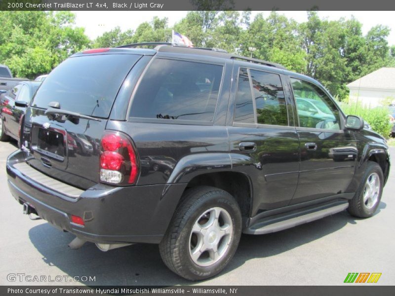 Black / Light Gray 2008 Chevrolet TrailBlazer LT 4x4
