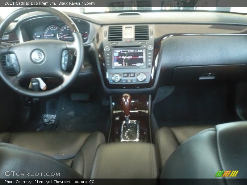 Black Raven / Ebony 2011 Cadillac DTS Premium