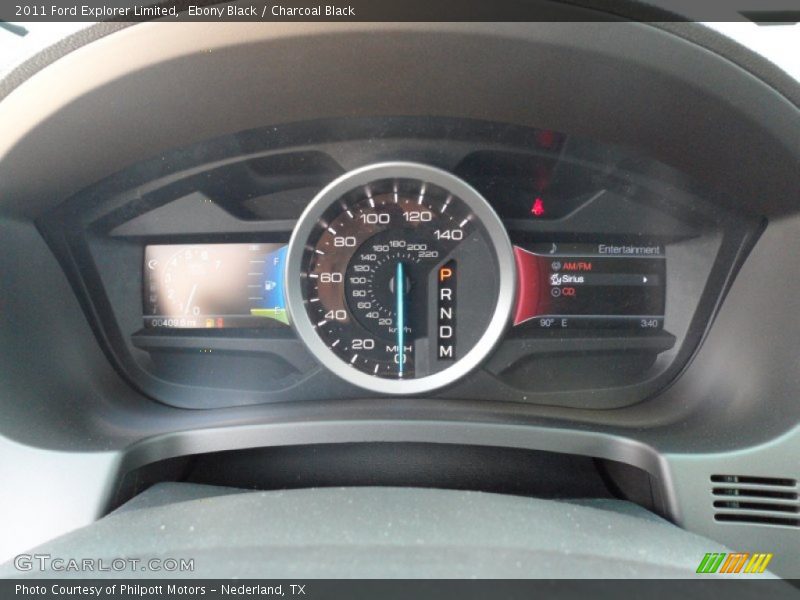 Ebony Black / Charcoal Black 2011 Ford Explorer Limited