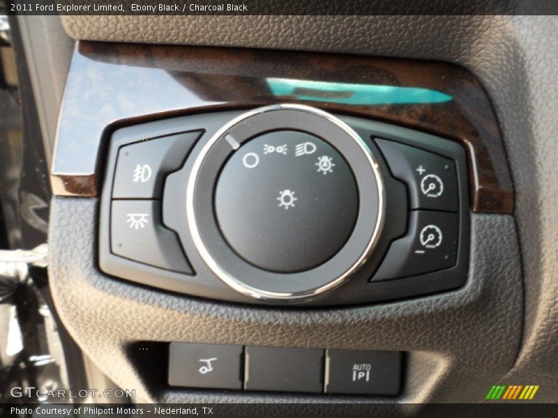 Ebony Black / Charcoal Black 2011 Ford Explorer Limited