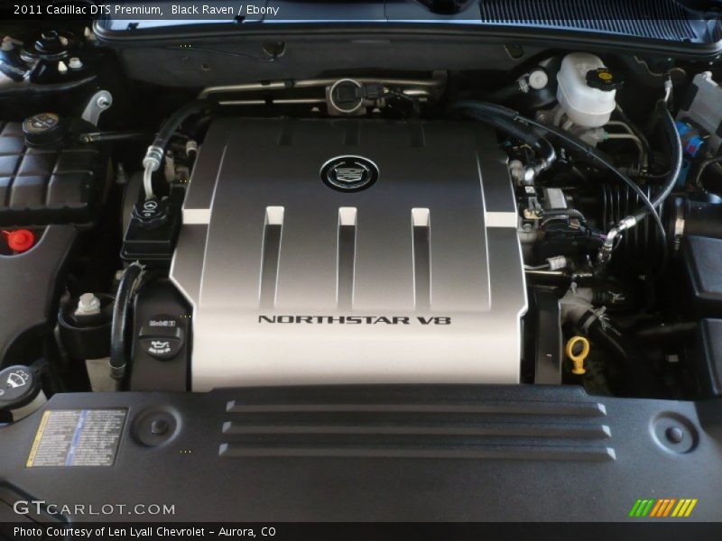 Black Raven / Ebony 2011 Cadillac DTS Premium