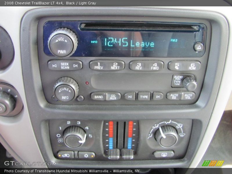 Black / Light Gray 2008 Chevrolet TrailBlazer LT 4x4