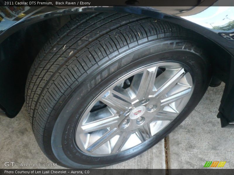 Black Raven / Ebony 2011 Cadillac DTS Premium