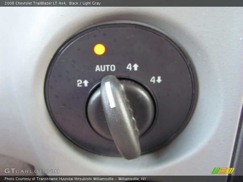 Black / Light Gray 2008 Chevrolet TrailBlazer LT 4x4